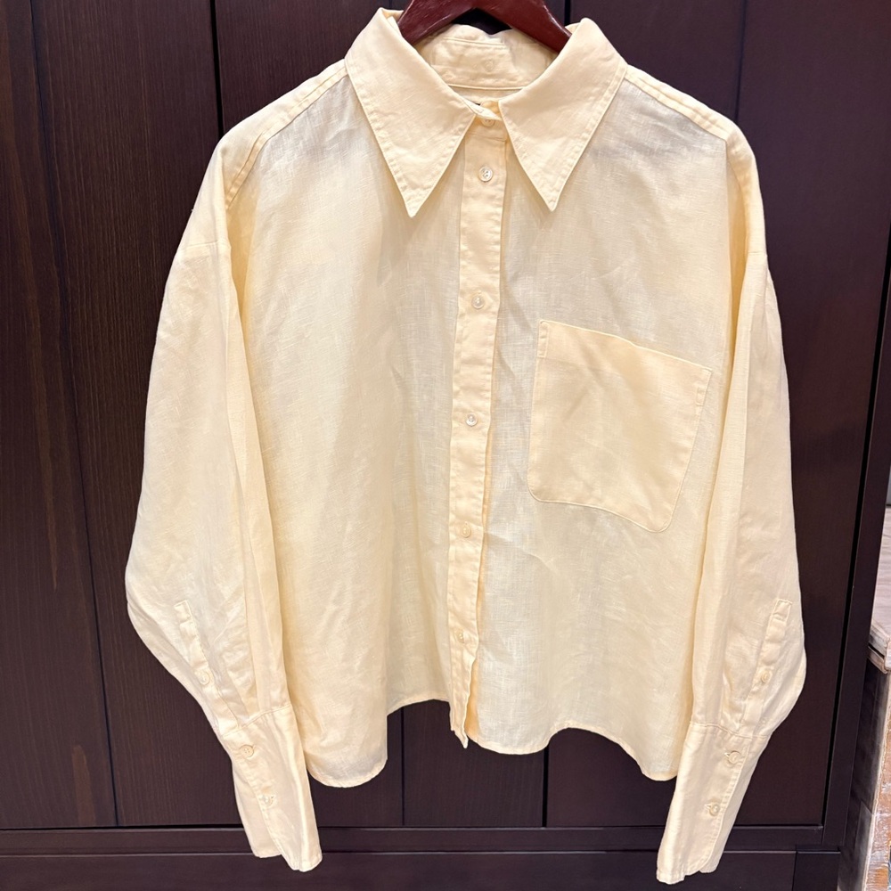 Like New Banana Republic Linen Shirt